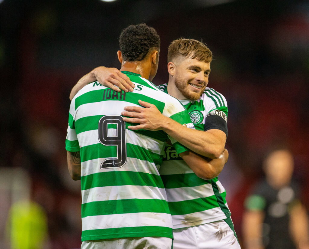 Adam Idah duriing Celtic f.c. spell