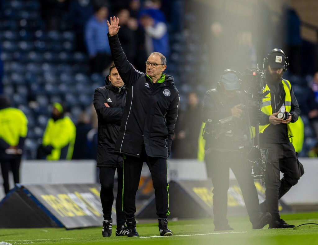 Celtic FC interim manager Martin O'Neill, Hampden Park