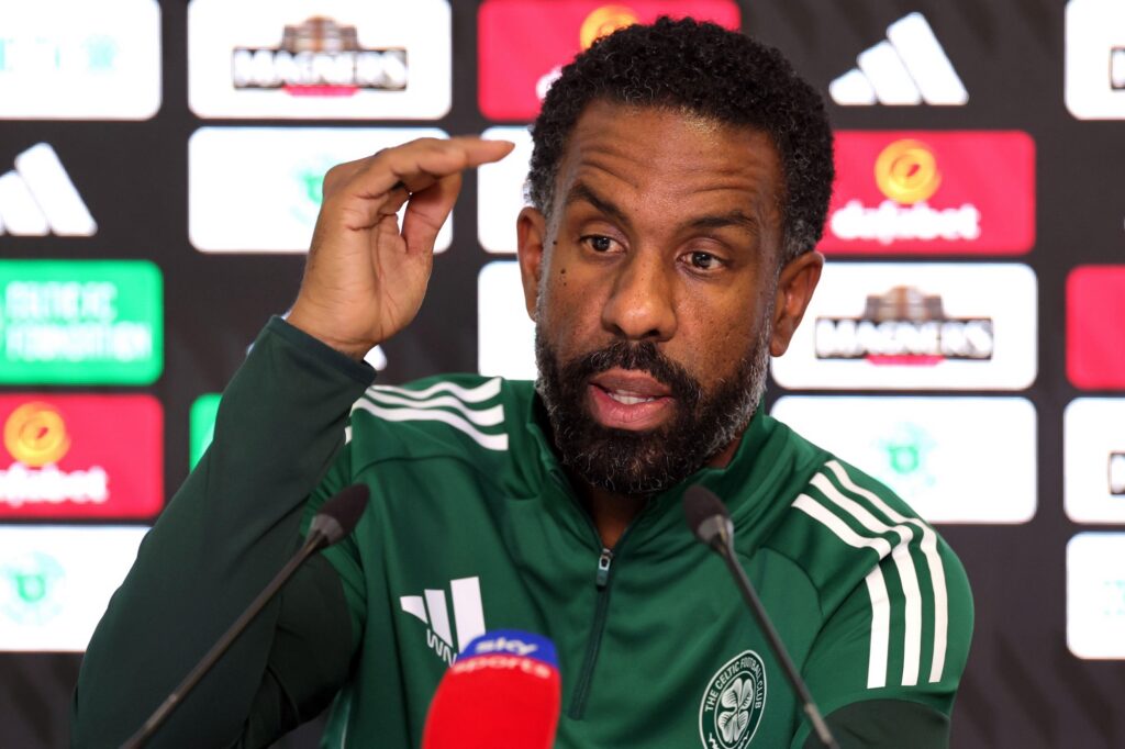 Celtic f.c. coach Wilfried Nancy, Lennoxtown