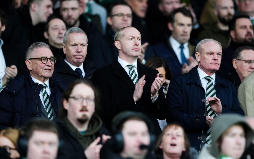 Celtic FC Board, Michael Nicholson, Brian Wilson and Chris McKay