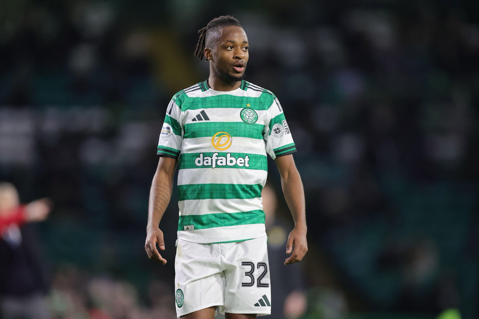 Celtic Flop to Join Bodø/Glimt Celtic's Joel Mvuka during the Scottish Gas Men's Scottish Cup fifth round match at Celtic Park, Glasgow. Picture date: Saturday February 7, 2026.