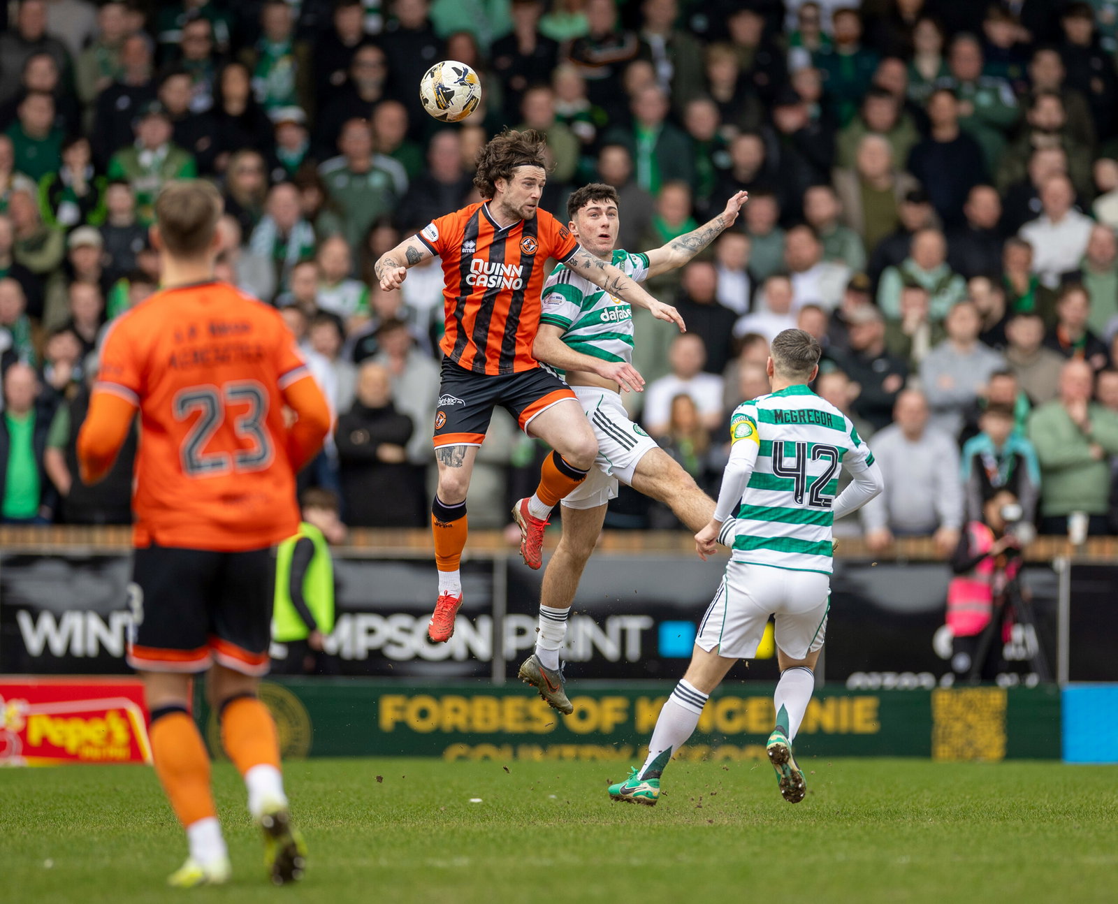 Celtic at Tannadice