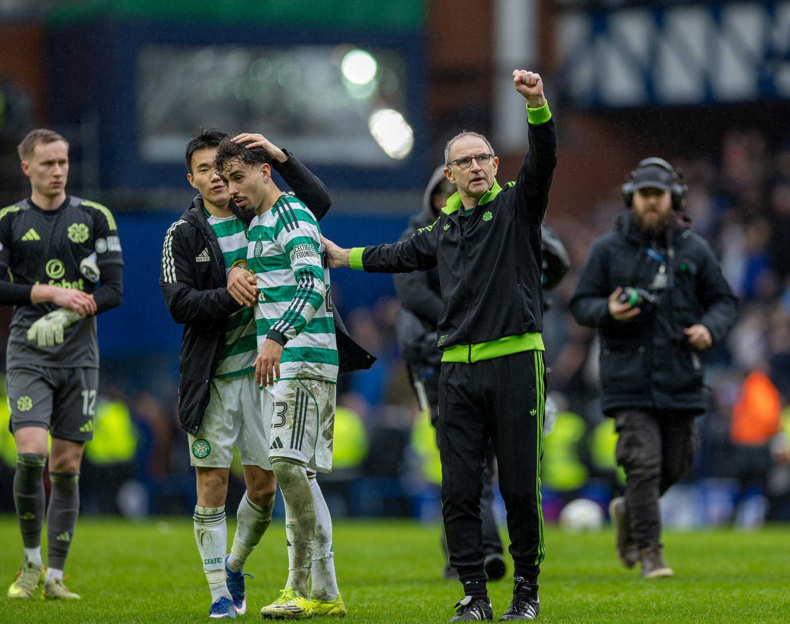 Celtic FC manager Martin O'Neill Ibrox