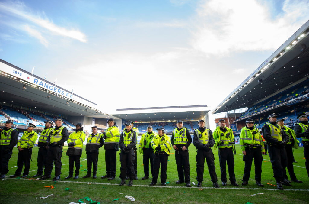 Police Scotland ibrox - Rangers vs Celtic
