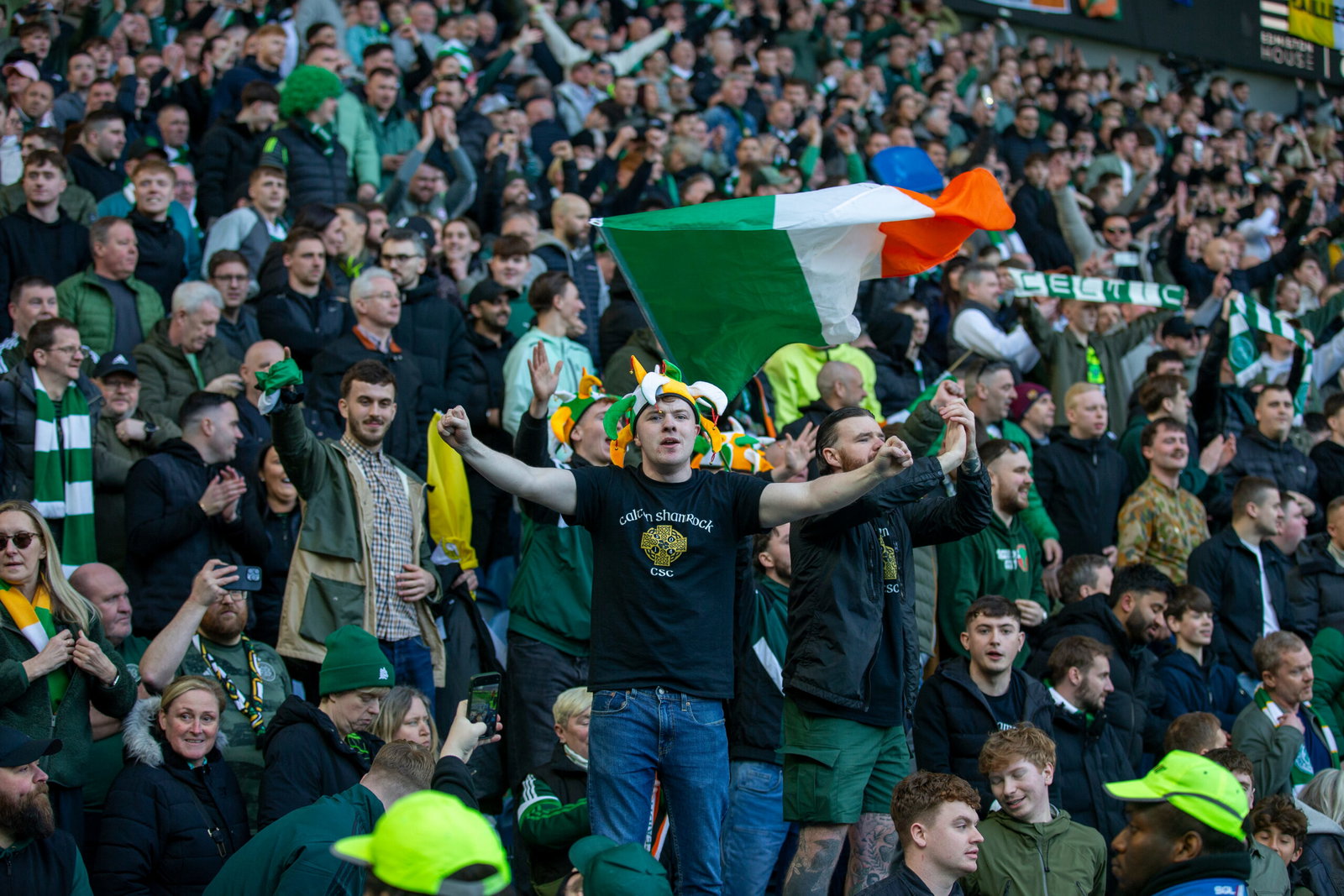 Celtic FC Fans Ibrox