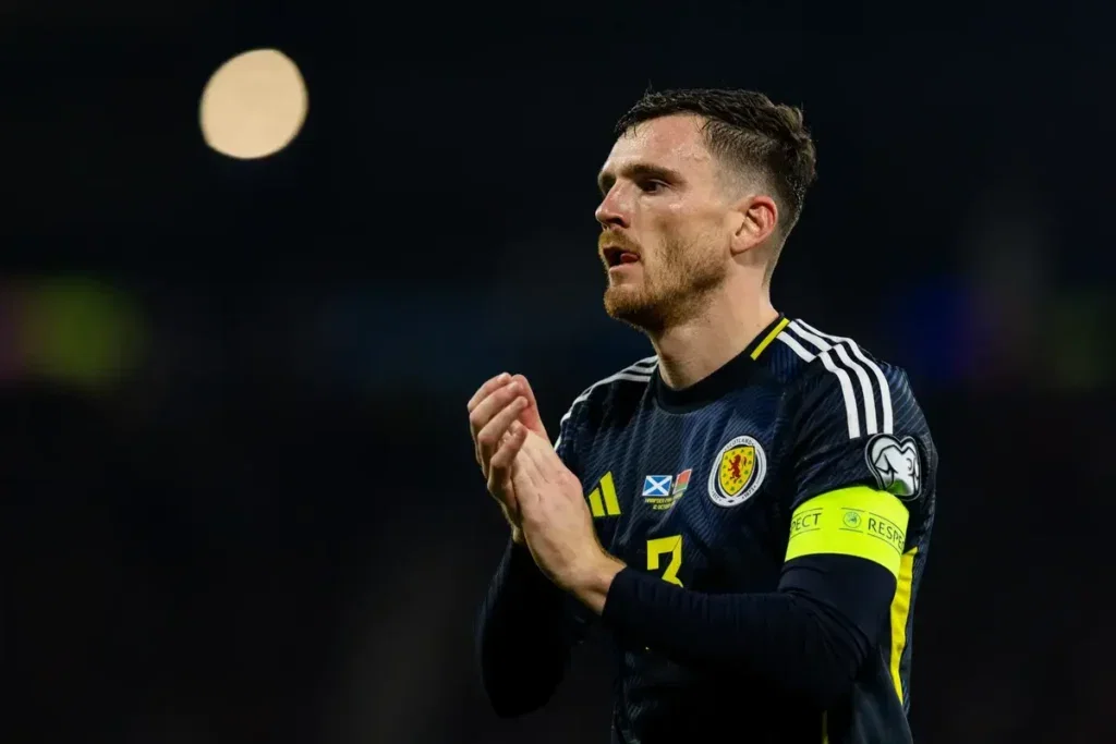 Celtic linekd with move for Scotland captain Andy Robertson