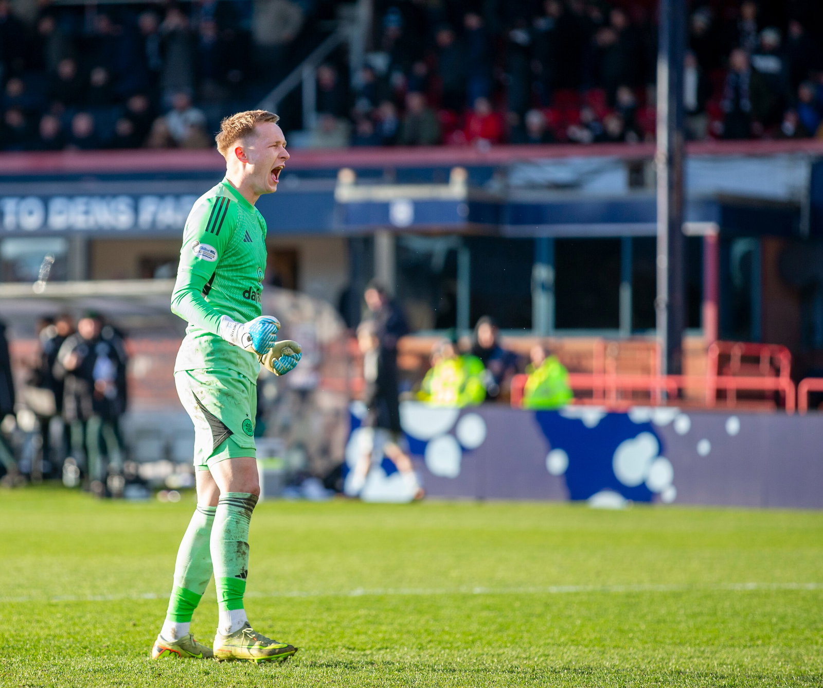 Celtic goalkeeper Sinisalo
