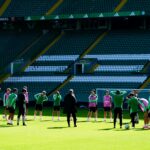 Celtic Park - Players Train