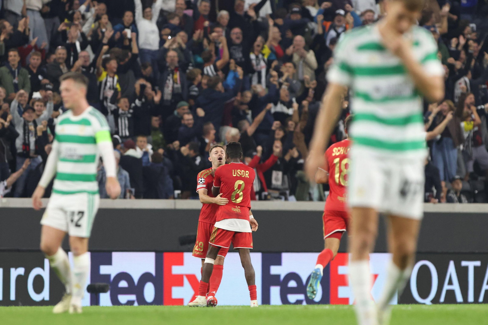 McGregor as Celtic lost to LASK