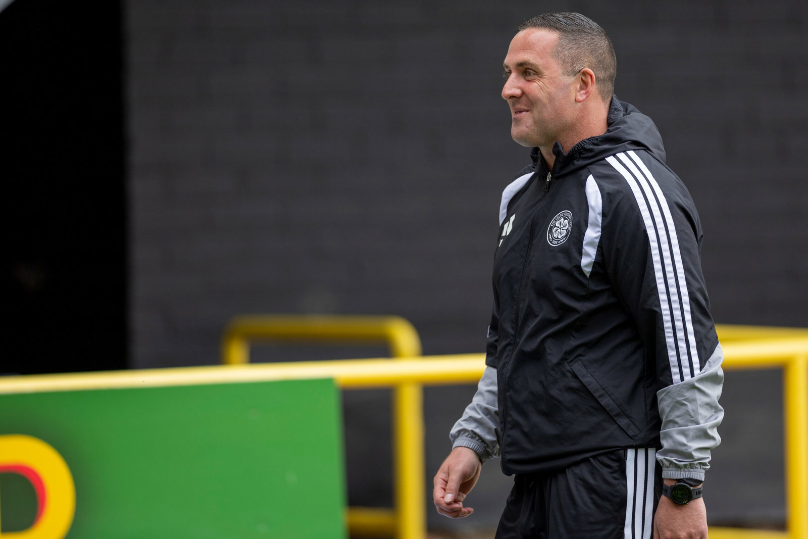Mark Fotheringham Celtic Coach Smiling