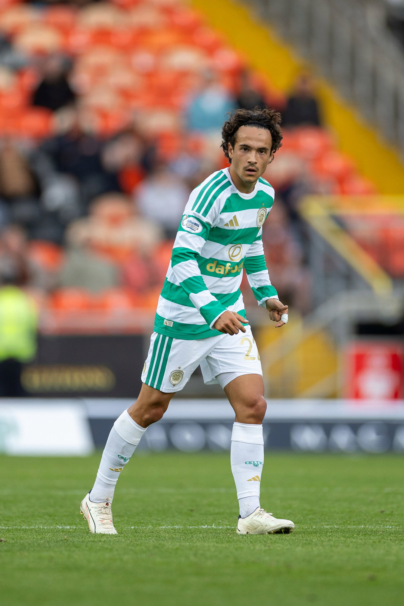 Celtic midfielder Mika Baur
