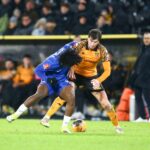 MKM Stadium, Hull, England - 13th February 2026Paddy McNair (37) of Hull City and Shim Mheuka (62) of Chelsea battle for the ball - during the game Hull City v Chelsea, FA Cup round 4, 2025/26, MKM Stadium, Hull, England - 13th February 2026Credit: Arth