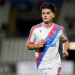 Justin Devenny of Crystal Palace FC during the Como Cup match between Crystal Palace and AlUla FC played at Giuseppe Sinigaglia Stadium on 31 Jul 2026 in Como, Italy. (Photo by Bagu Blanco / PRESSINPHOTO)