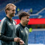 Celtic man Sebastian Tounekti with Benji Nygren